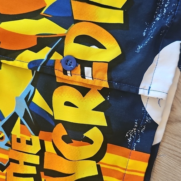 Y2K Disney Pixar Incredibles Collared Button Down Shirt, Youth Small - Picture 3 of 10